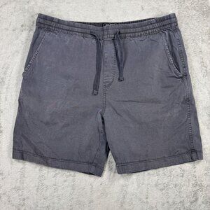Todd Snyder Shorts Elastic Waist Gray Mens L Athleisure Comfort Stretch Preppy